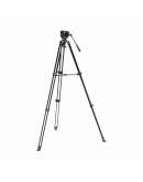 Алюмінієвий відеоштатив із рідинною голівкою 500X