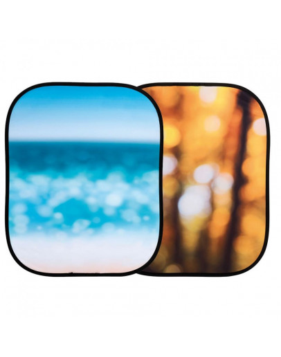 Фон Out of Focus 1.2 x 1.5м Осіннє листя / Морський пейзаж