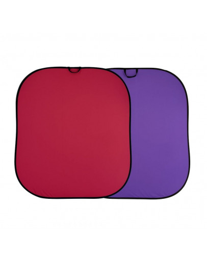 Фон складаний Plain 1.8 x 2.15м червоний / пурпурний