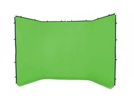 Фон Panoramic панорамний 4м хромакей зелений (без рами)