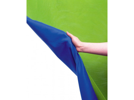 Хромакей тканинний 3x3.5м Синій / Зелений