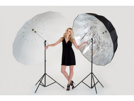 Комплект Mega: рама парасольки + прозоре і сріблясте покриття